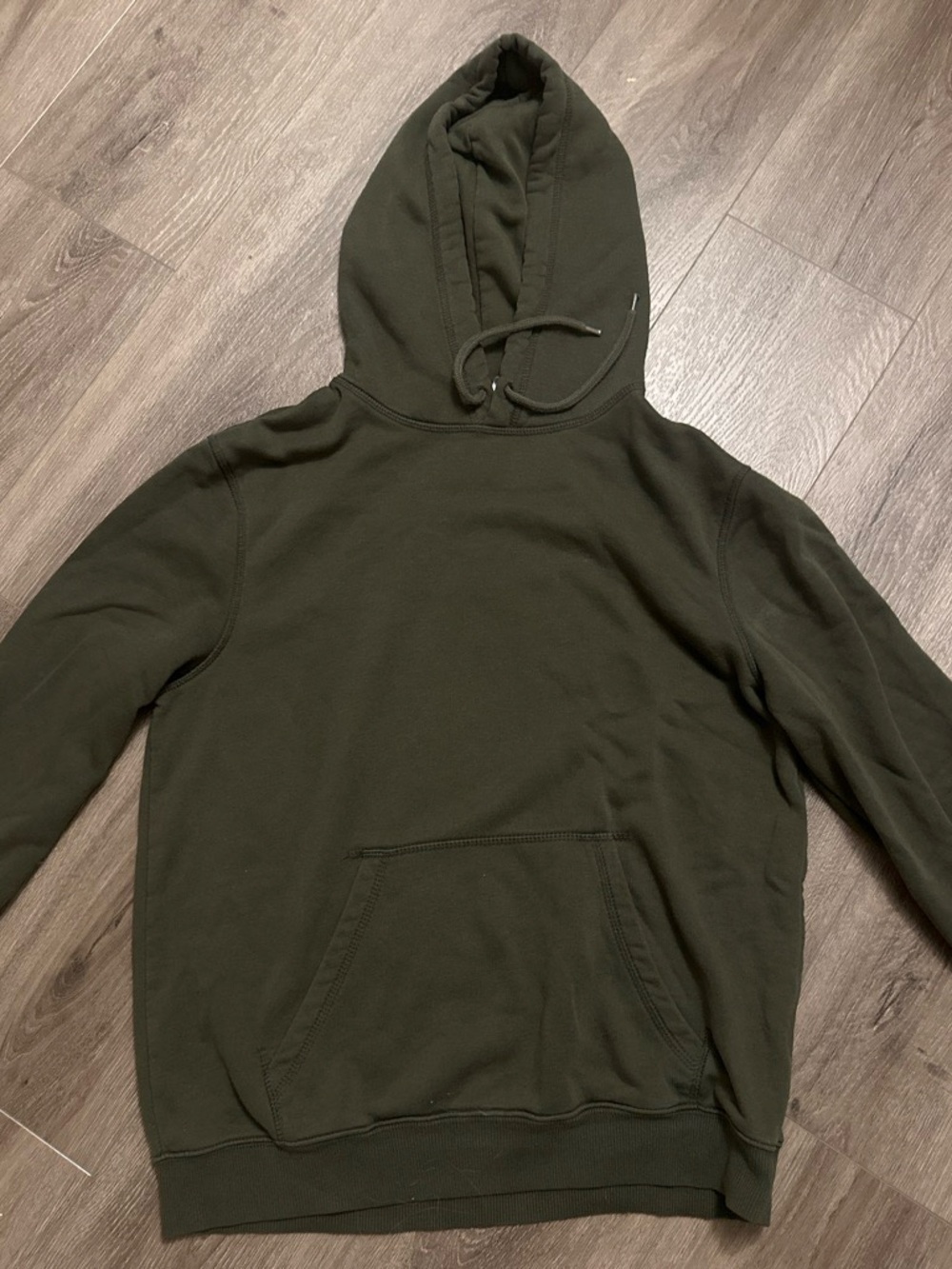 Divided Men's Olive Green Pullover Hoodie